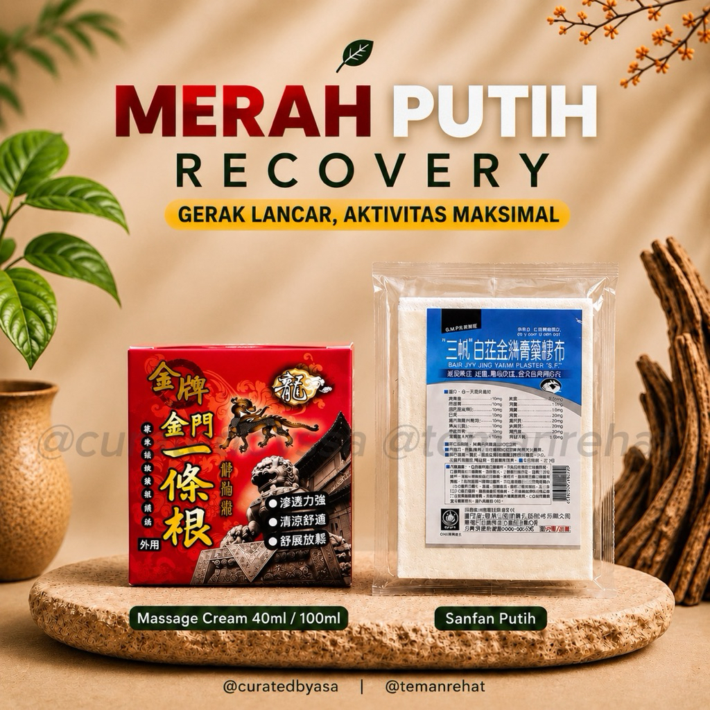PAKET HEMAT PEGAL LINU KOYO SAN FAN YI TIAO GEN TAIWAN MASSAGE CREAM