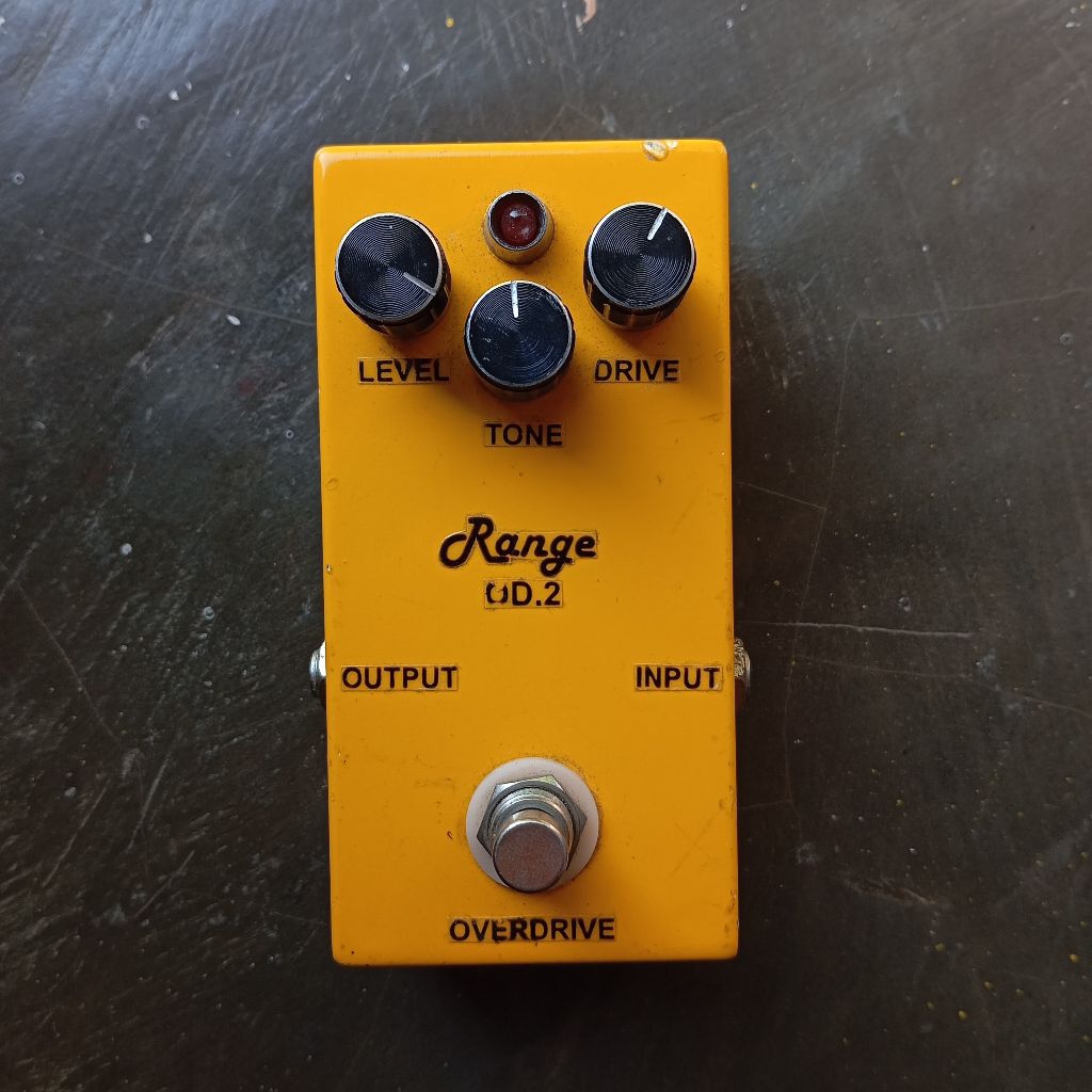 efek gitar overdrive range