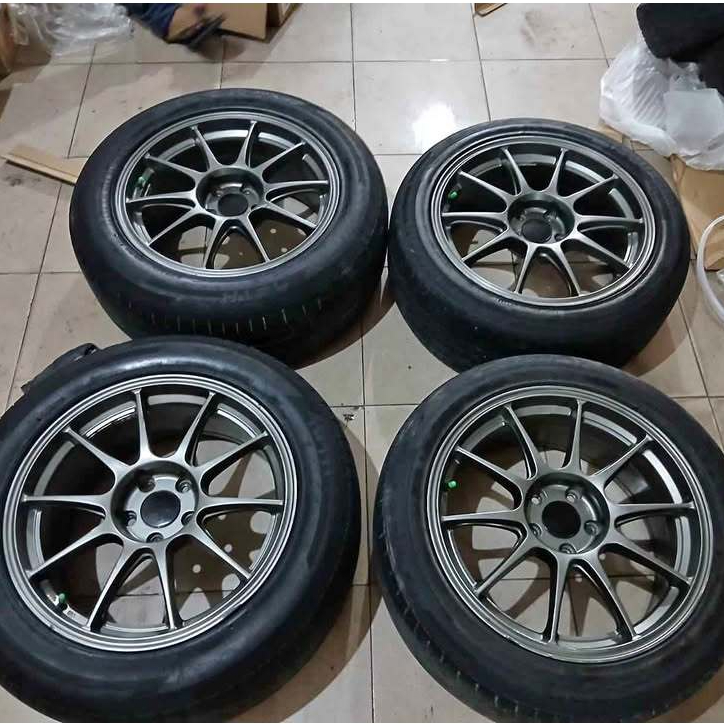 VELG MOBIL BEKAS RING 18 LUBANG 5 WEDSPORT R18X8,5 5X114,3