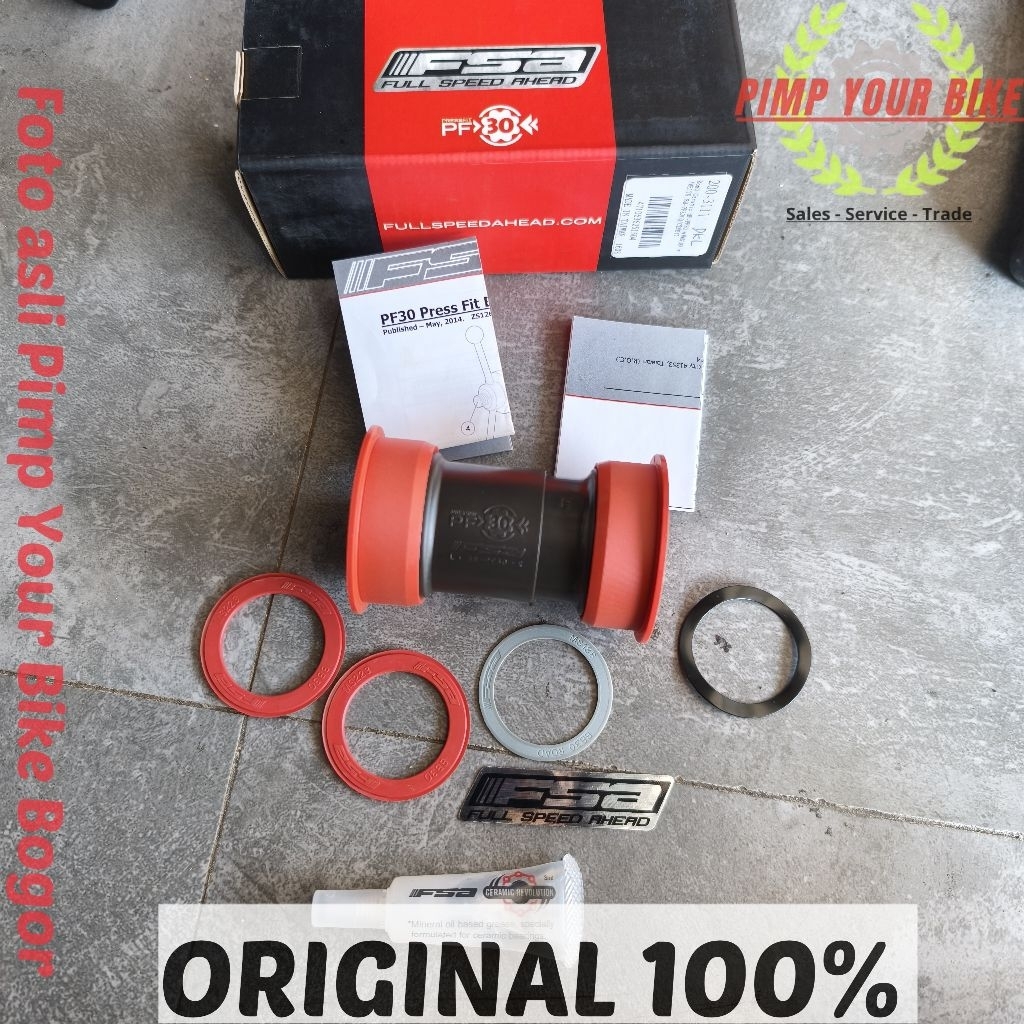 BB FSA PF30 Ceramic Frame 46 Axle 30 Pressfit BB386 TAIWAN