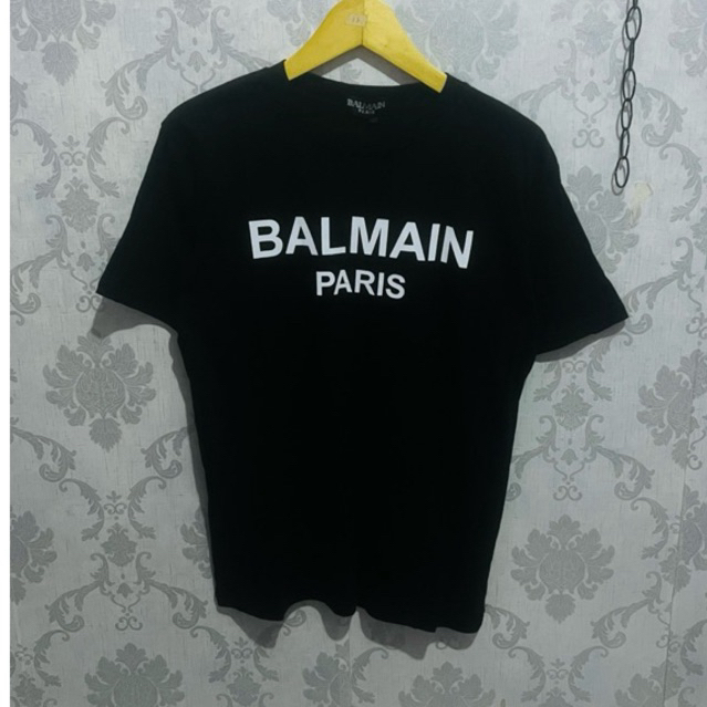 T-Shirt Unisex Balmain P4ris Premium Quality Cotton combed 24s