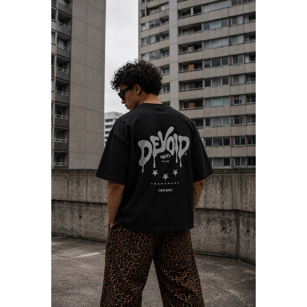 KAOS BOXY OVERSIZE DEVOID 005 16S UNISEX ORIGINAL