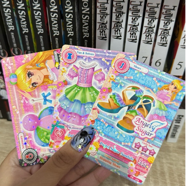 [baca desk] Aikatsu Card Set Ichigo Pastel Sugar