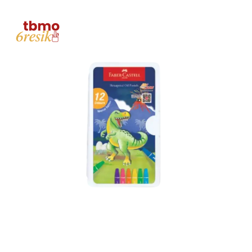 TBMO Faber Castell Hexagonal Crayon 12 Warna / Faber Castell Crayon 12 Warna