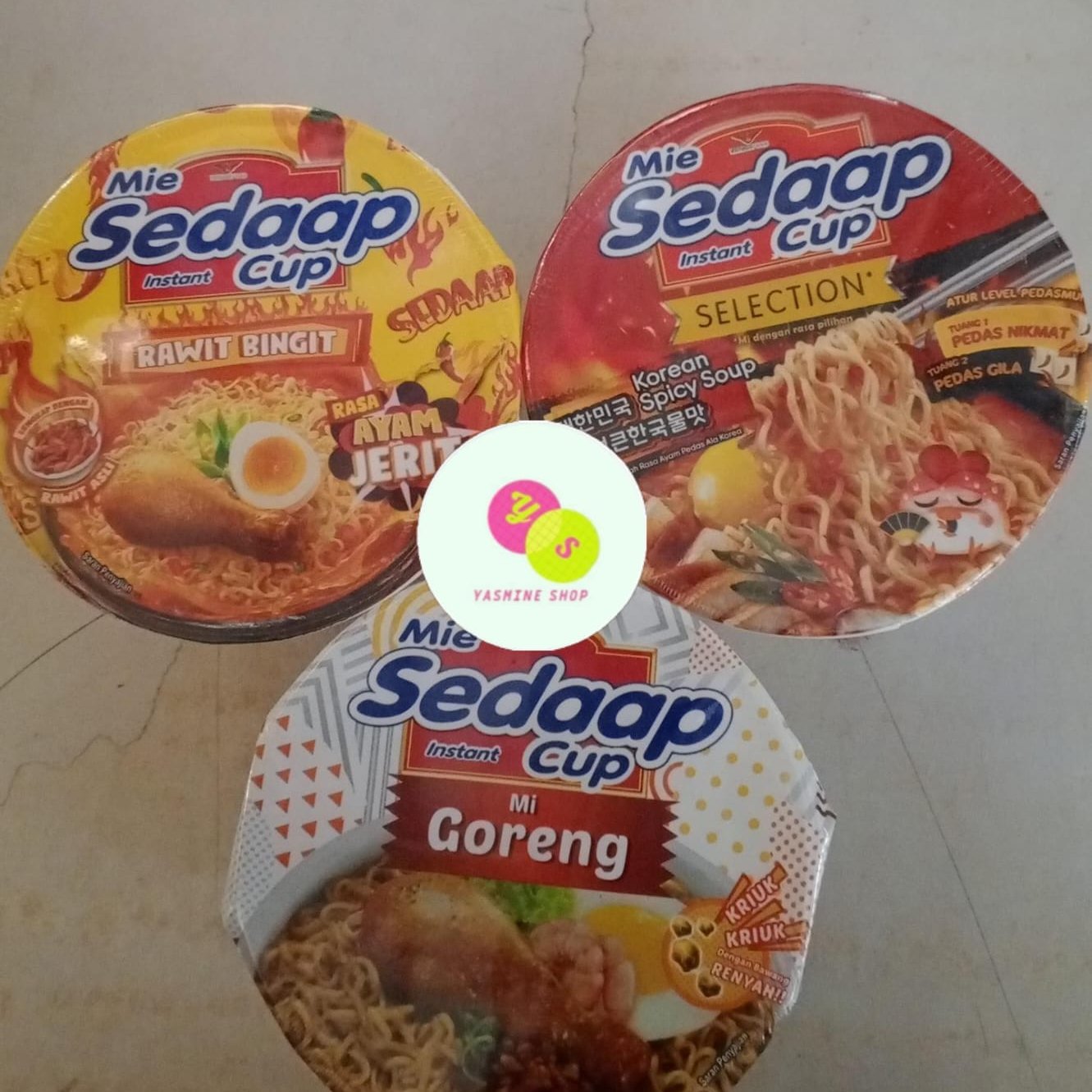 PENGIRIMAN INSTAN Pop Mie/Sedap Cup RANDOMM  - Pop Mie Cup - Sedap Cup - Mie Kuah/Mie Goreng