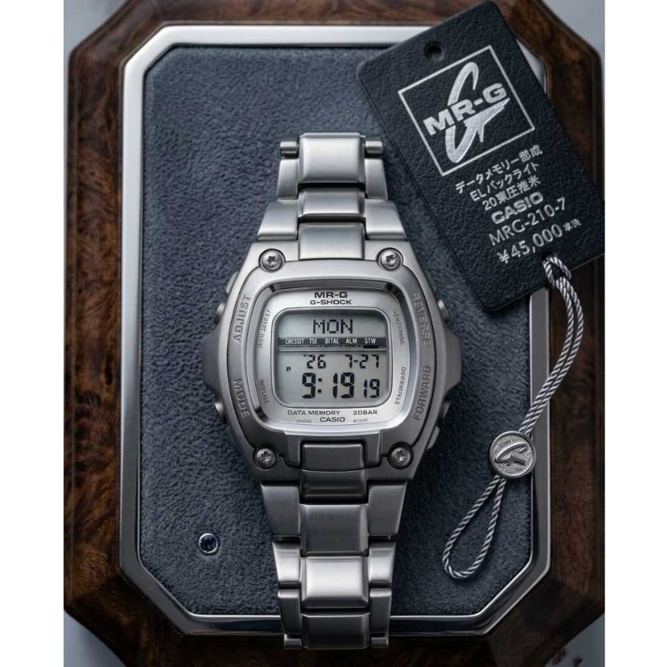 Jam Tangan Casio G-Shock MR-G 210-7 Full Titanium Original Free Box