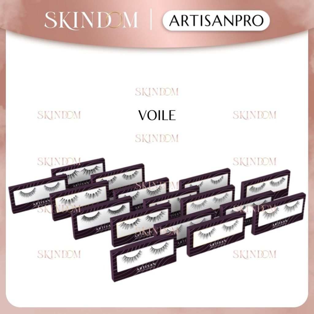 ARTISAN PRO Voile Upper False Eyelashes - Eyelash Eye Lashes Bulu Mata Palsu Atas 5110 5112 5152 516