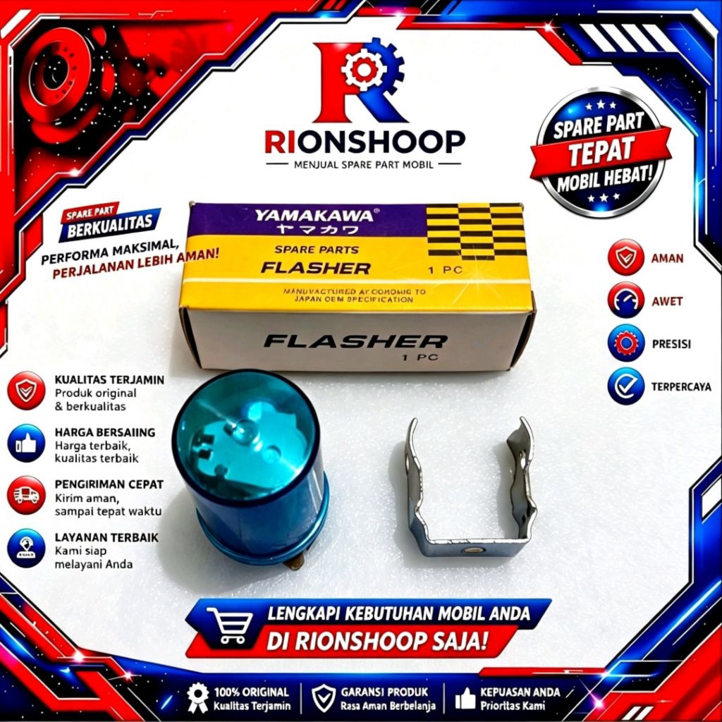 Flasher mobil YAMAHAKAWA Original universal mobil
