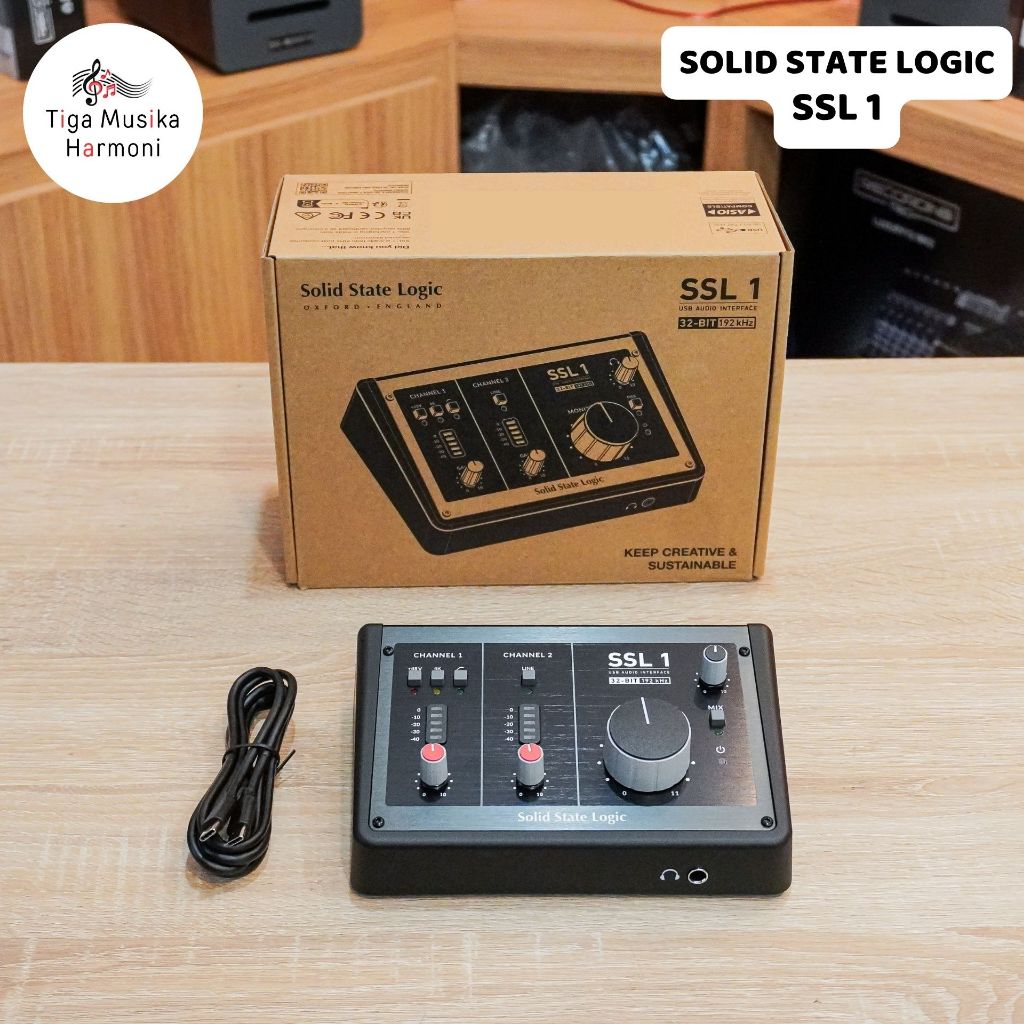 Solid State Logic SSL 1 SSL1 USB C Soundcard audio interface