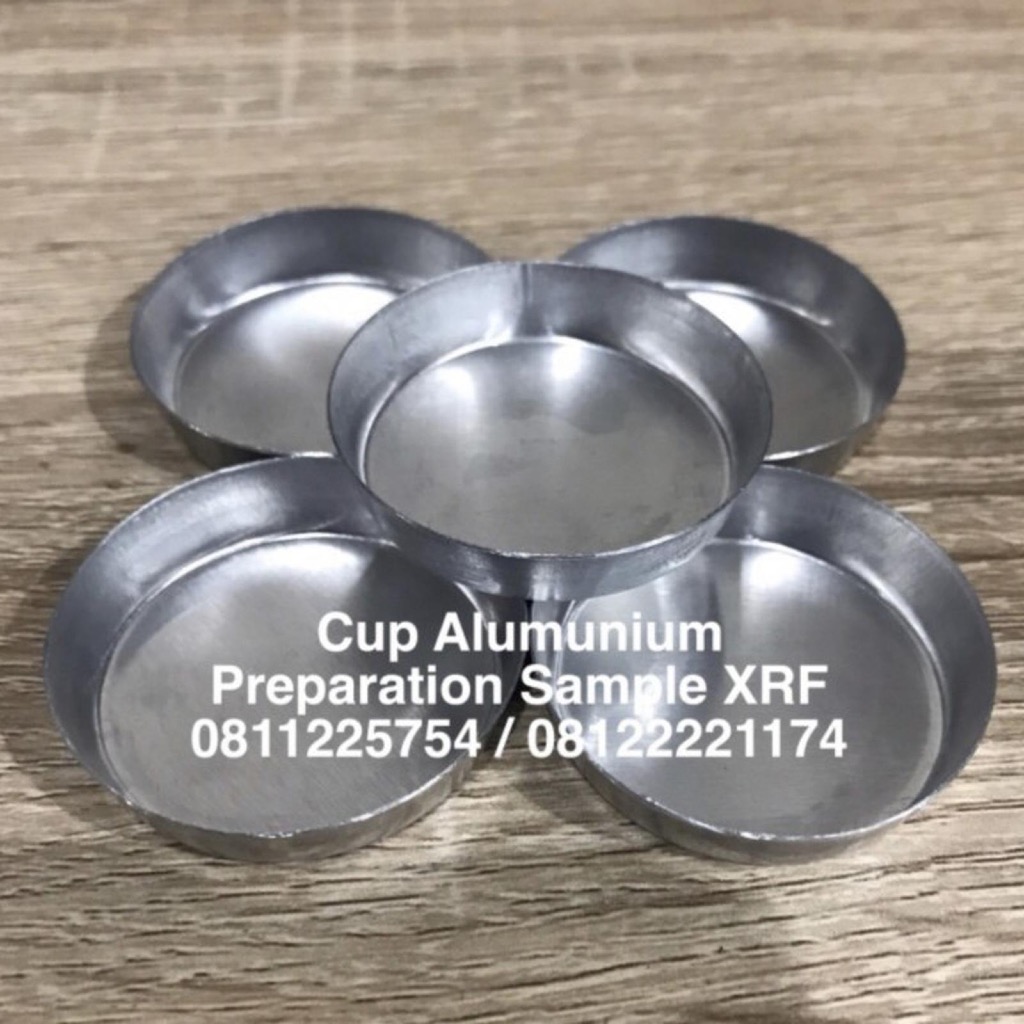 Cup Allumunium sample XRF
