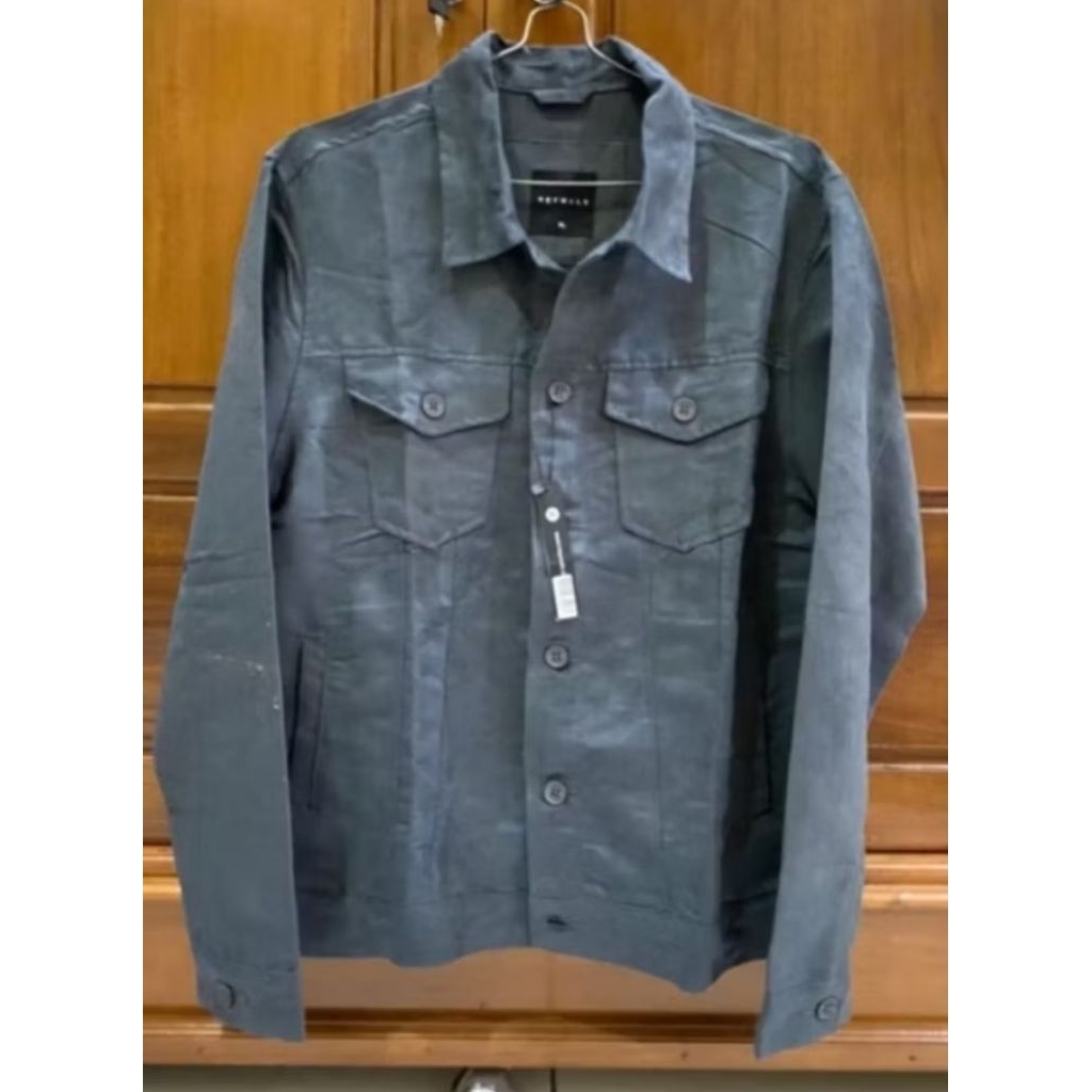 Suede Trucker Jacket (Heymale)