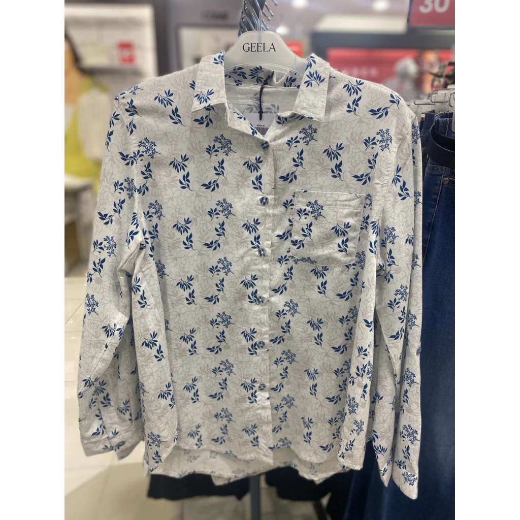 kemeja wanita brand Geela