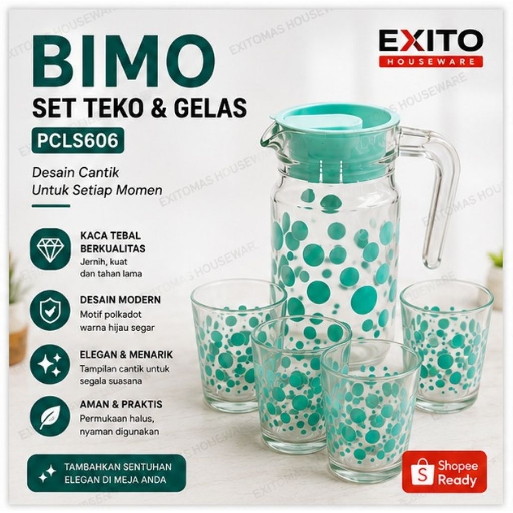TEKO SET | TEKO KACA | TEKO MURAH | TEKO GELAS | TEKO KACA