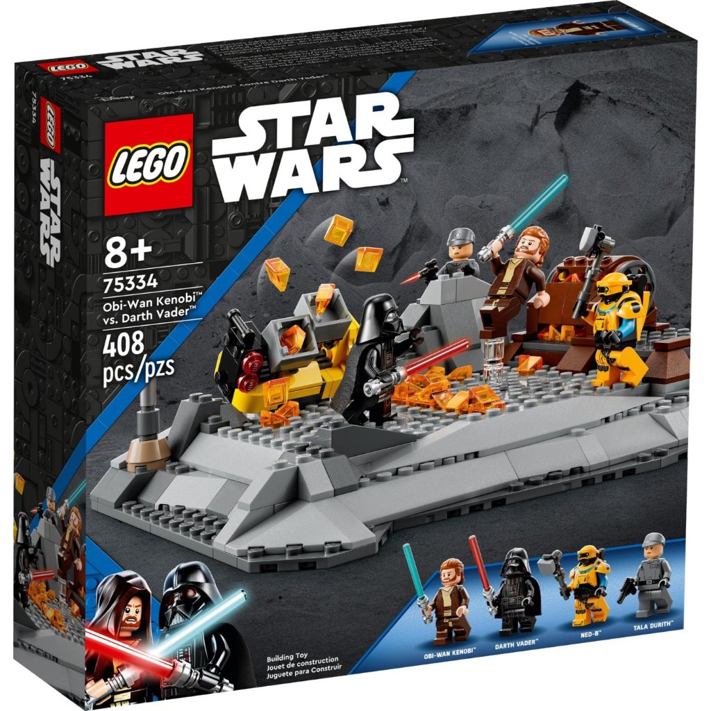 LEGO 75334 Star Wars Obi-Wan Kenobi vs Darth Vader
