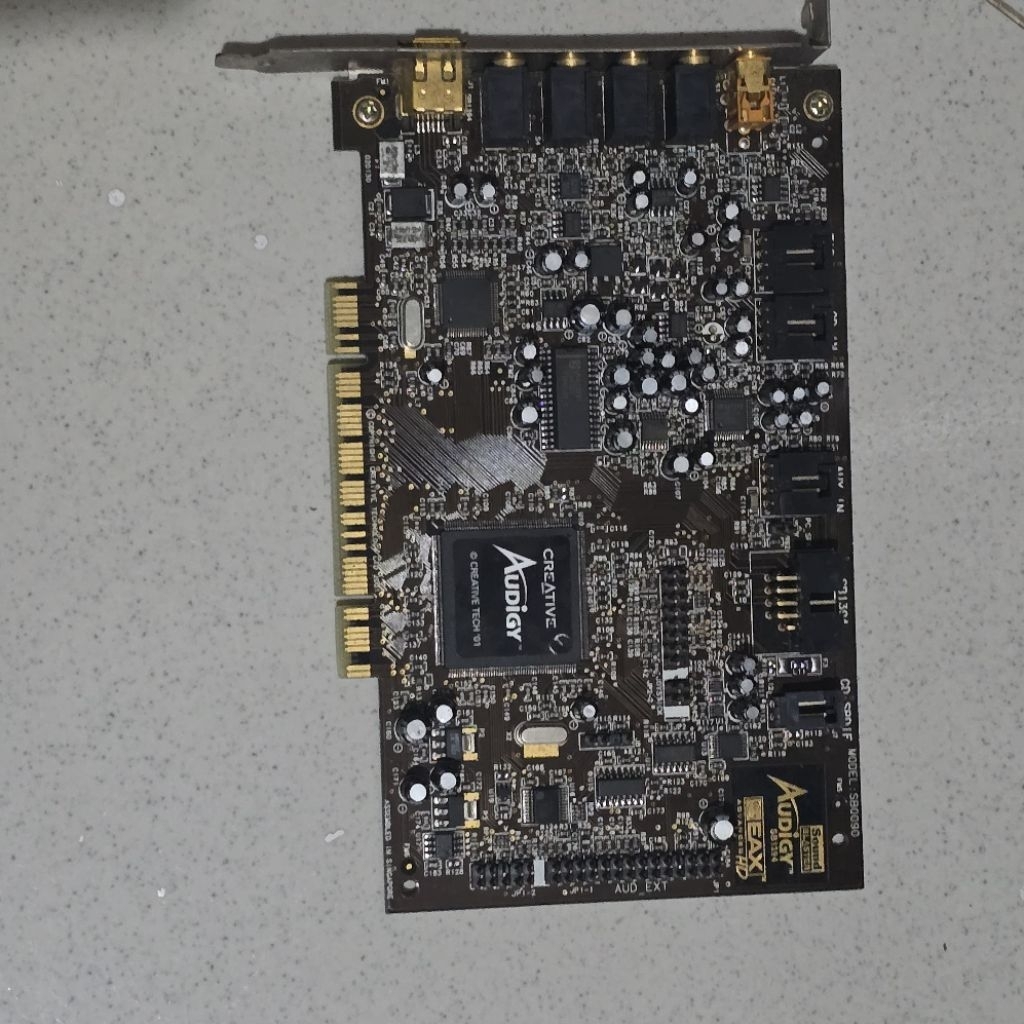 Creative audigy gold plate Soundcard pci high quality