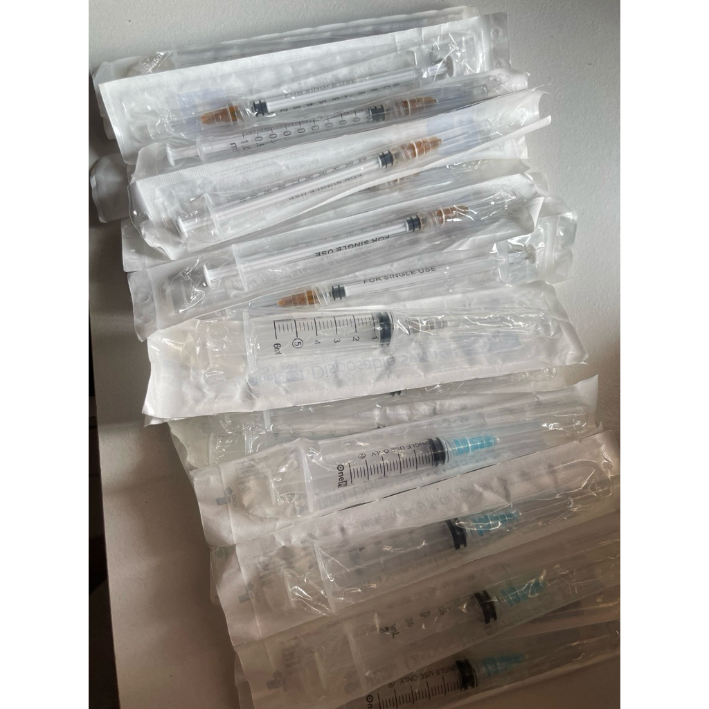 SPUIT 1CC, 3CC, 5CC SYRINGE ALAT INJEKSI SUNTIKAN // ALAT LABORATORIUM // ALAT PRAKTEK FARMASI PERAW