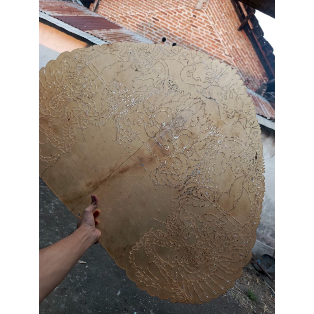 Mentahan Jamang Barongan Motif Nogo Gajah