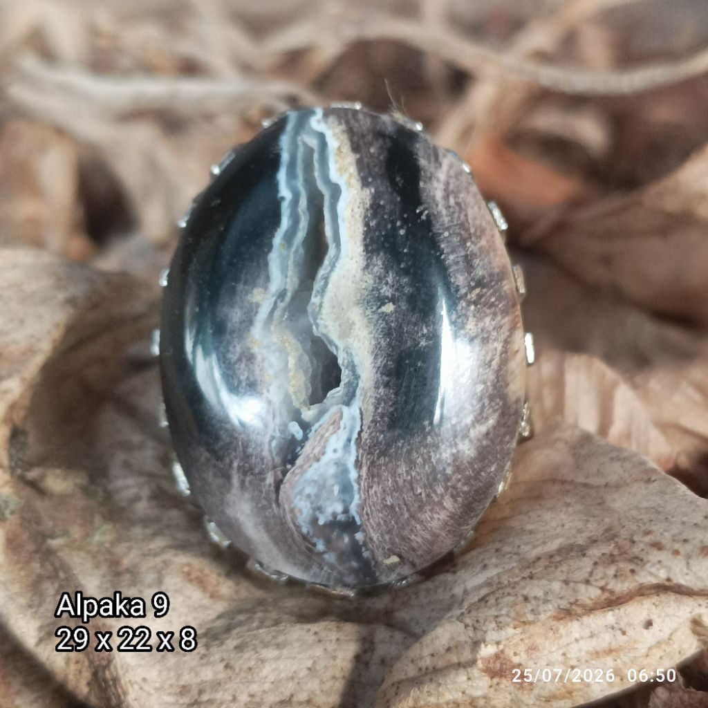 Akik Natural Galih kelor Combong.