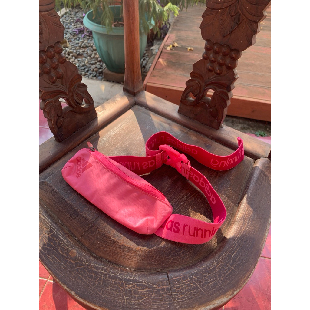 TasPinggangAdidasPINK-PRELOVED