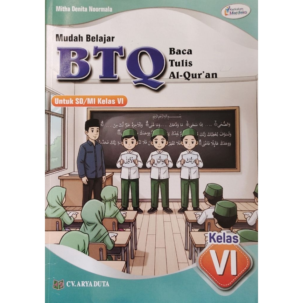 BTQ Baca Tulis Qur'an Kelas 6