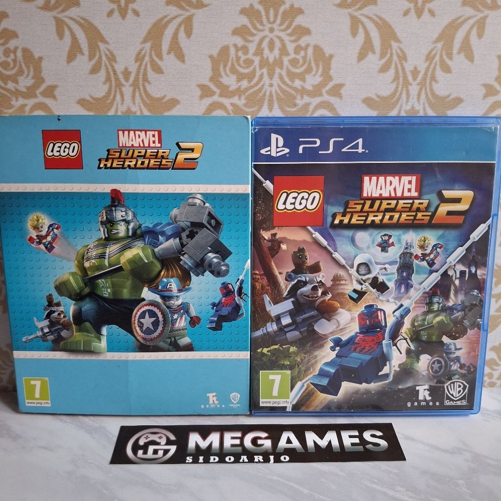 Kaset BD PS4 Lego Marvel Superheroes 2 - Second/Bekas