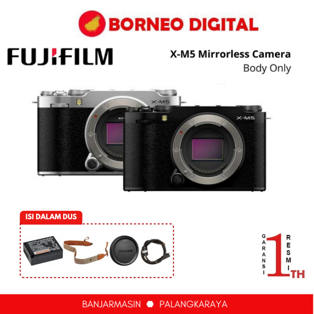 FUJIFILM X-M5 | XM5 | FUJIFILM XM 5 Mirrorless Camera