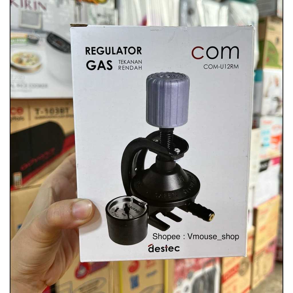 REGULATOR DESTEC AMPERE U12RM - REGULATOR PUTAR ATAS DESTEC - DESTEC REGULATOR TEKANAN RENDAH - REGU