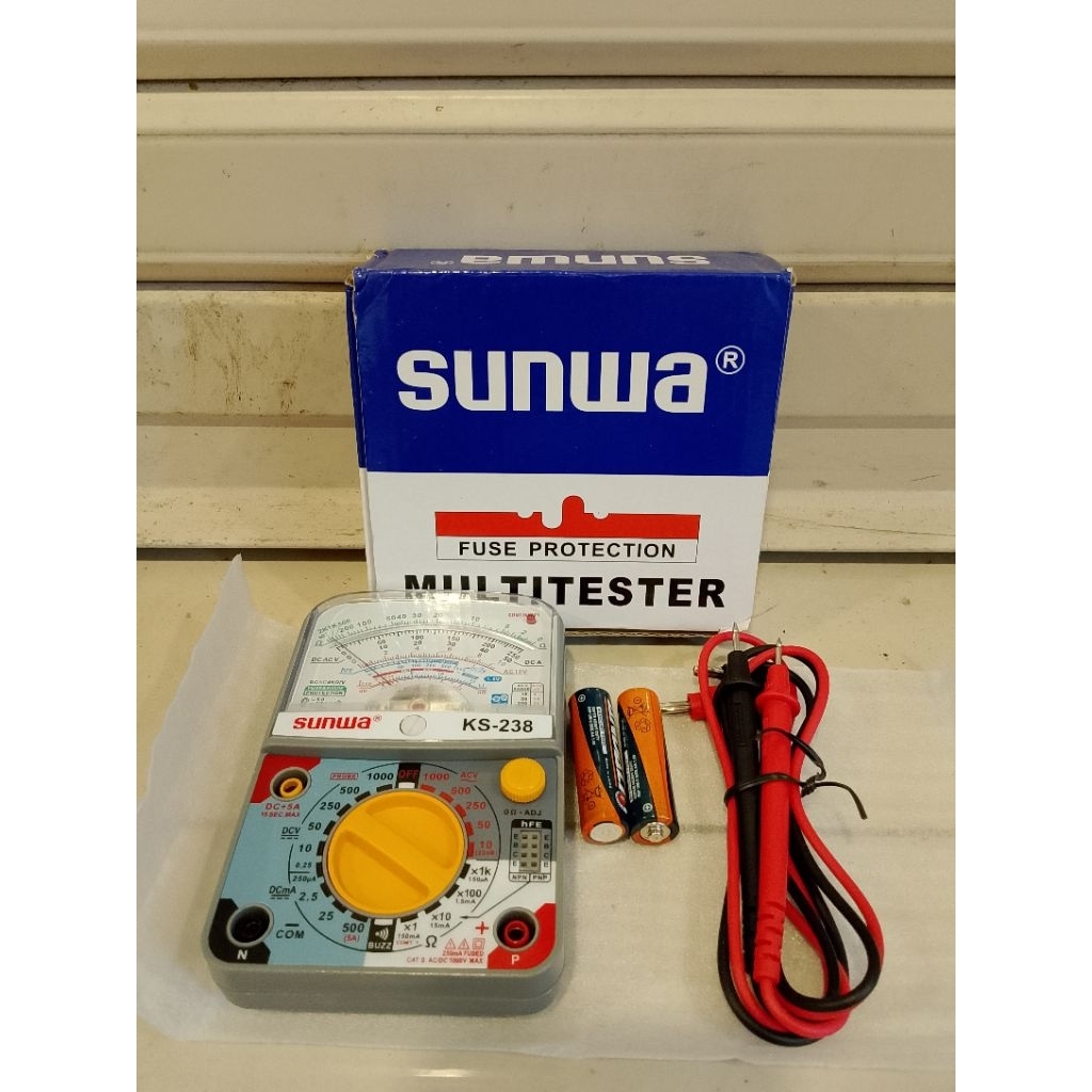 Multitester Analog SUNWA KS-238 Multitester Original Sunwa