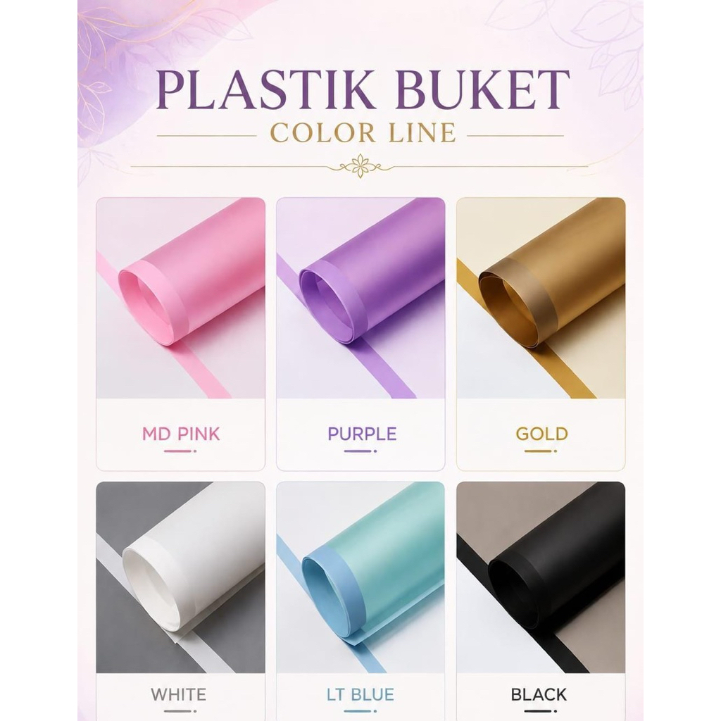 cellophane list gold line