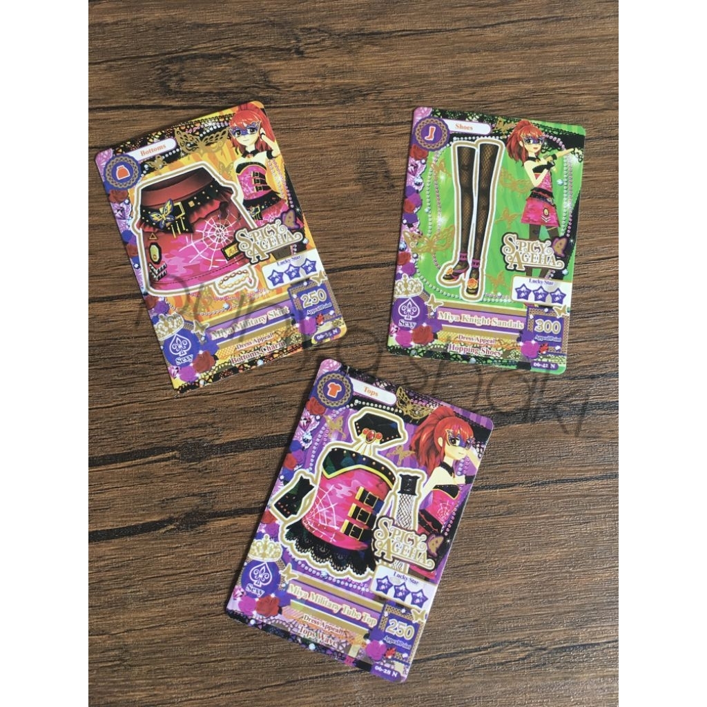 Aikatsu Masquerade Set Unofficial