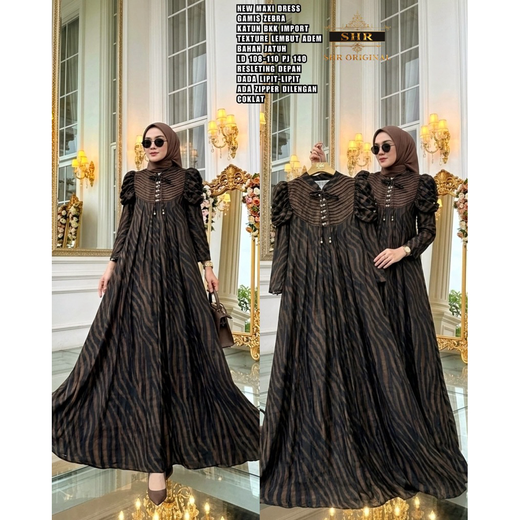 SHR DRESS ZEBRA ORI BY SHR