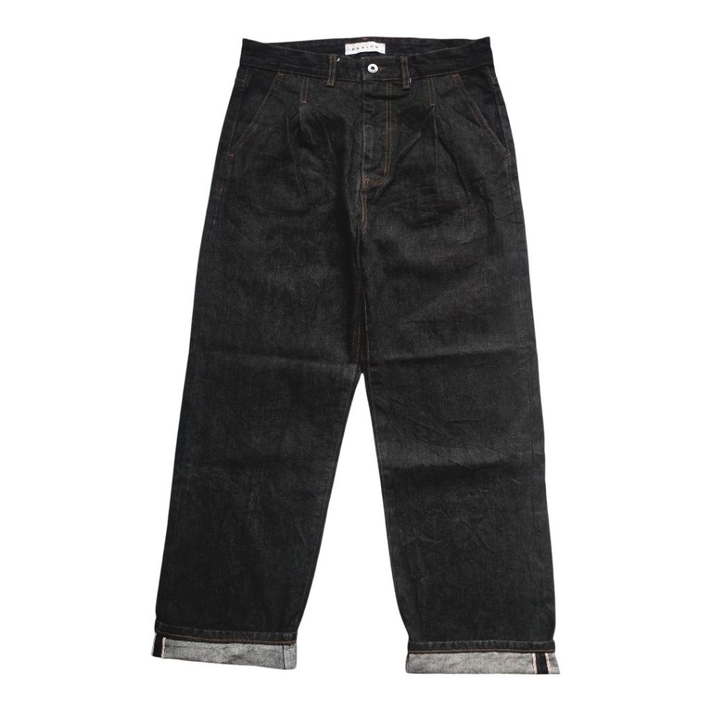 BESLOW SELVEDGE BLACK INDIGO