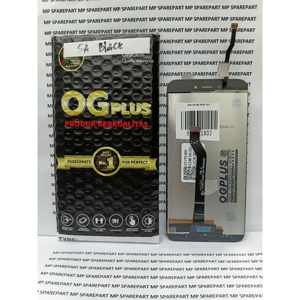 LCD FULLSET XIAOMI 5A/GO BLACK OG PLUS