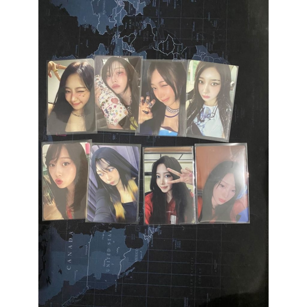 aespa giselle armageddon official photocard