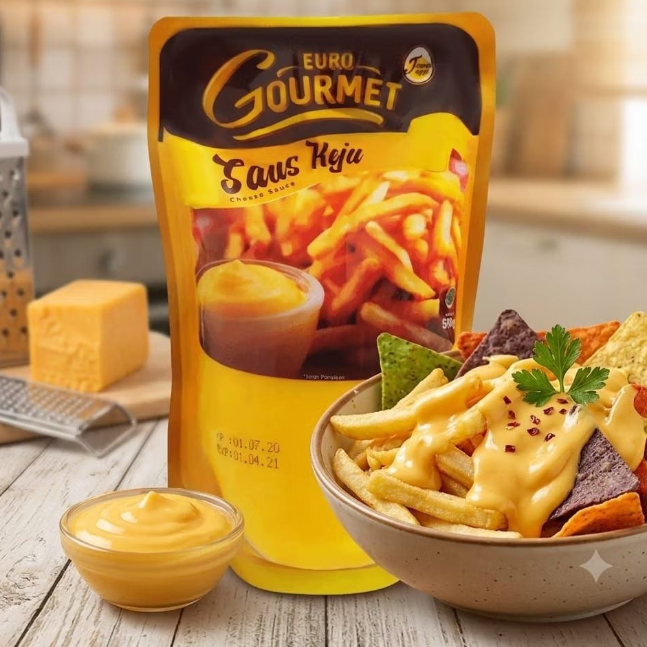 Saus keju gourmet 500grm//saus keju Richeese