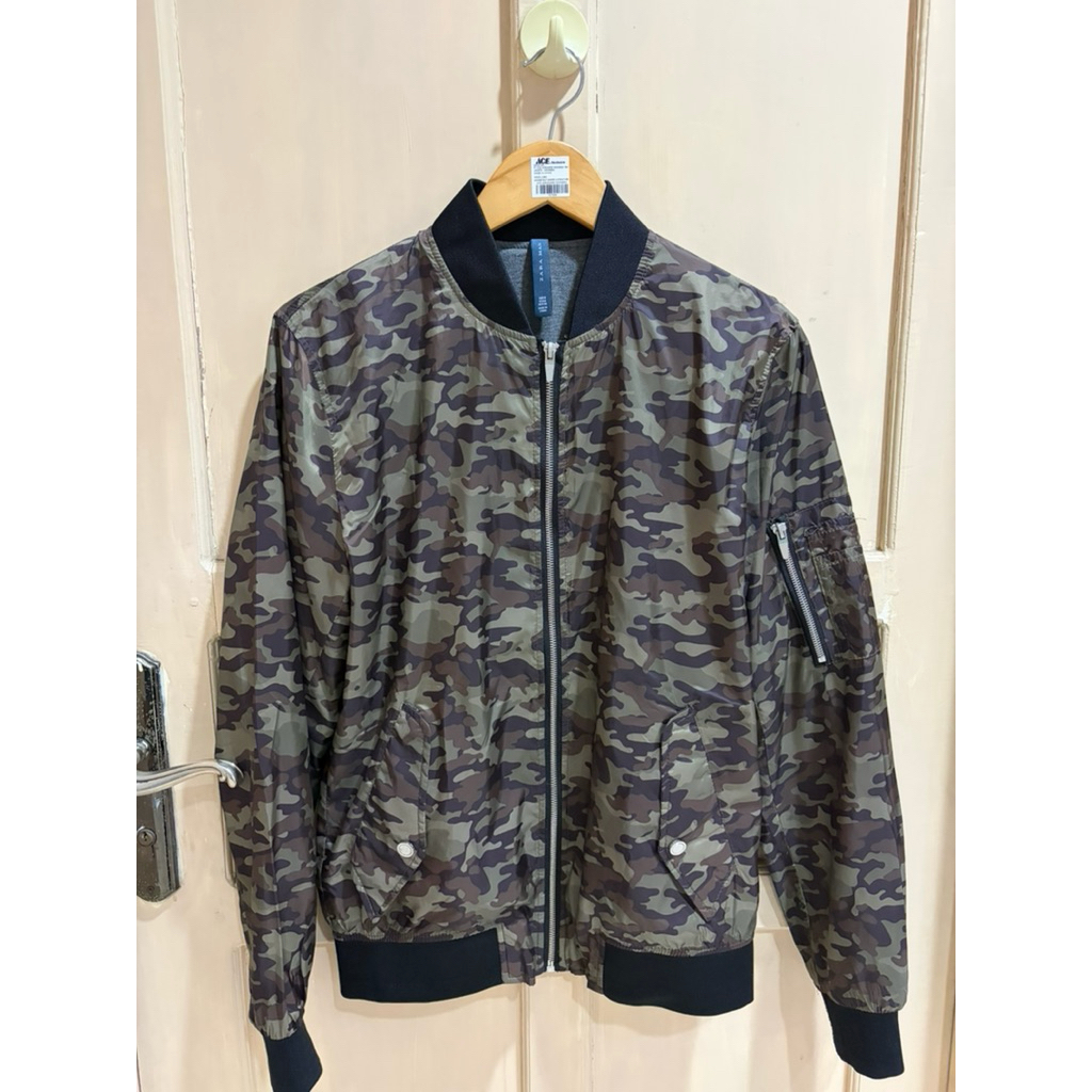 PRELOVED second jual zara bomber jacket