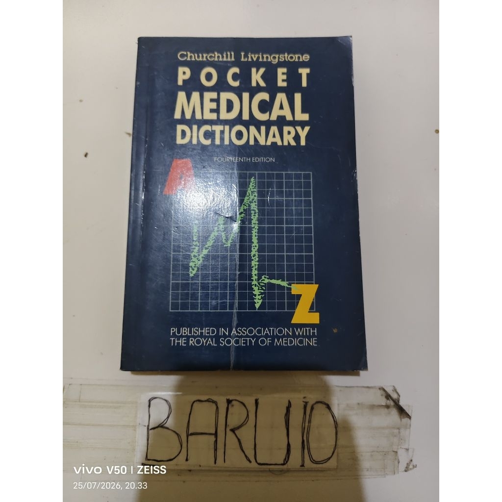 buku pocket medical dictionary by CHURCHILL LIVING STONE