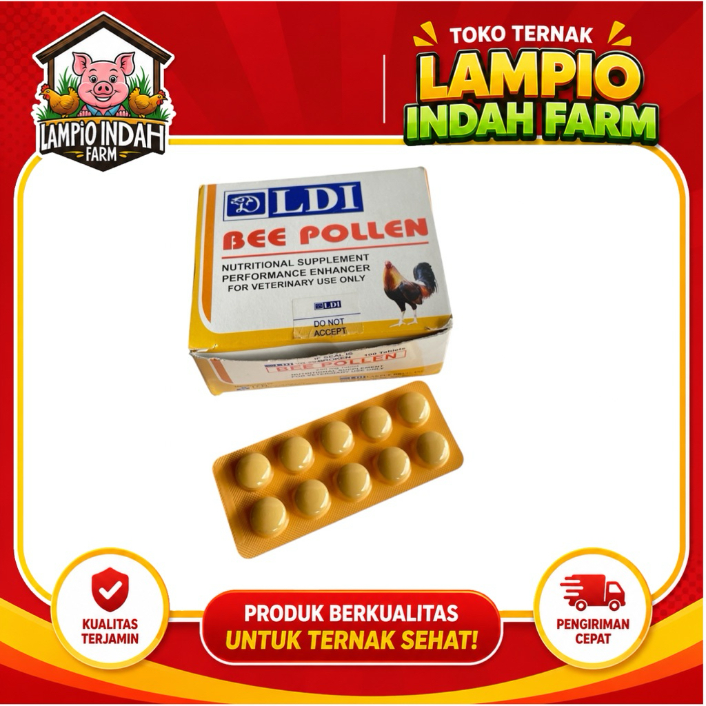 Bee Pollen LDI Vitamin Ayam