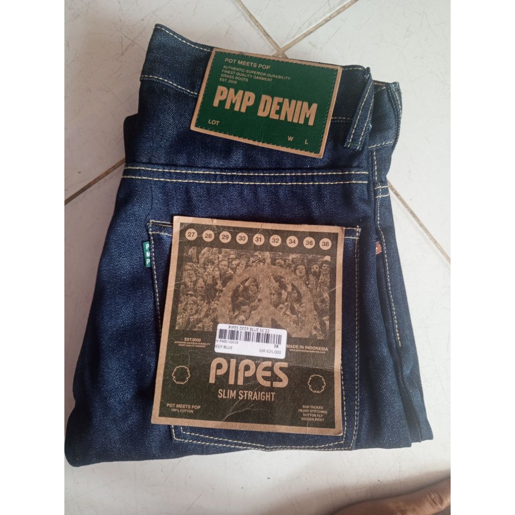 PMP denim pipes Slim Straight