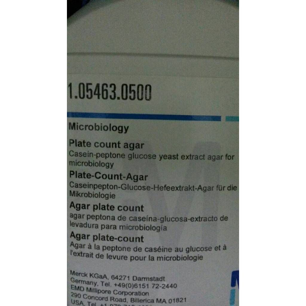 Plate Count Agar - Agar Plate Count - PCA
