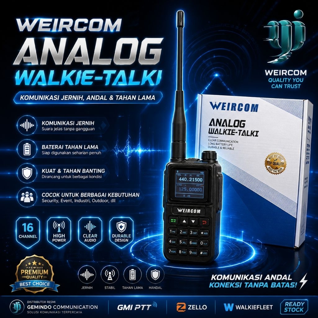 HT WEIRCOM WR 5758 MINI VHF UHF