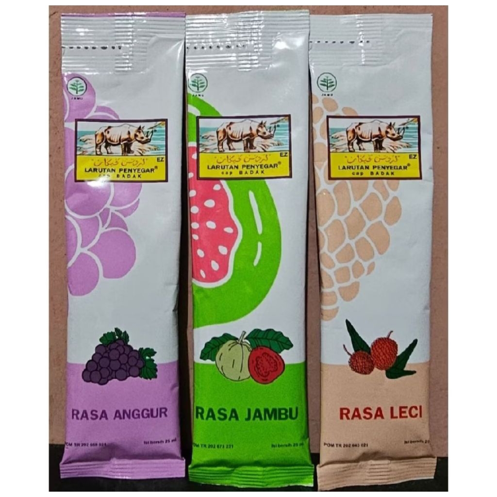 Cap Badak Larutan Penyegar Bentuk Jelly 25ml-1 sachet