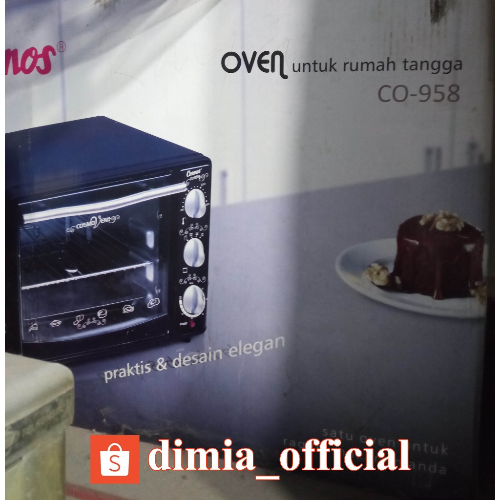 Cosmos Oven CO 958 Hitam ( masih Baru )