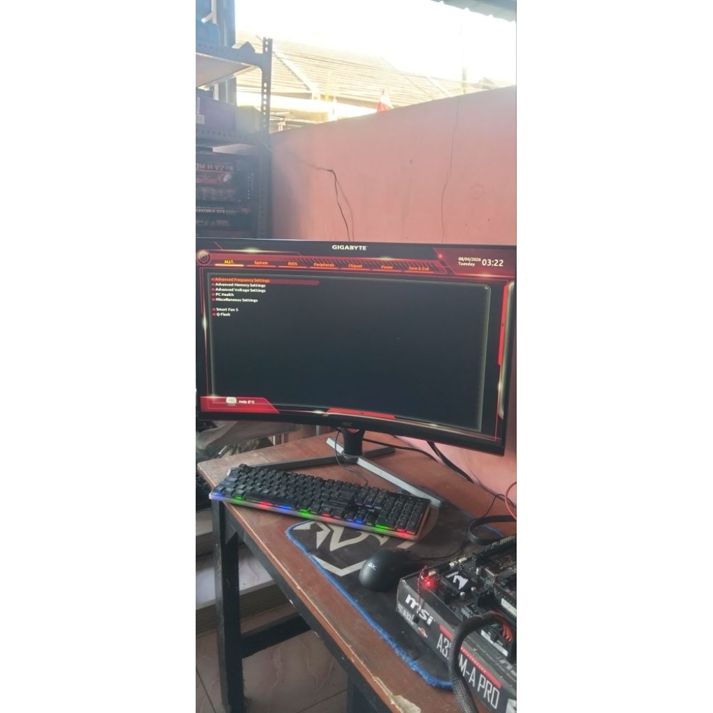 Mobo AMD AM4 Gaming Gigabyte Aourus B450M