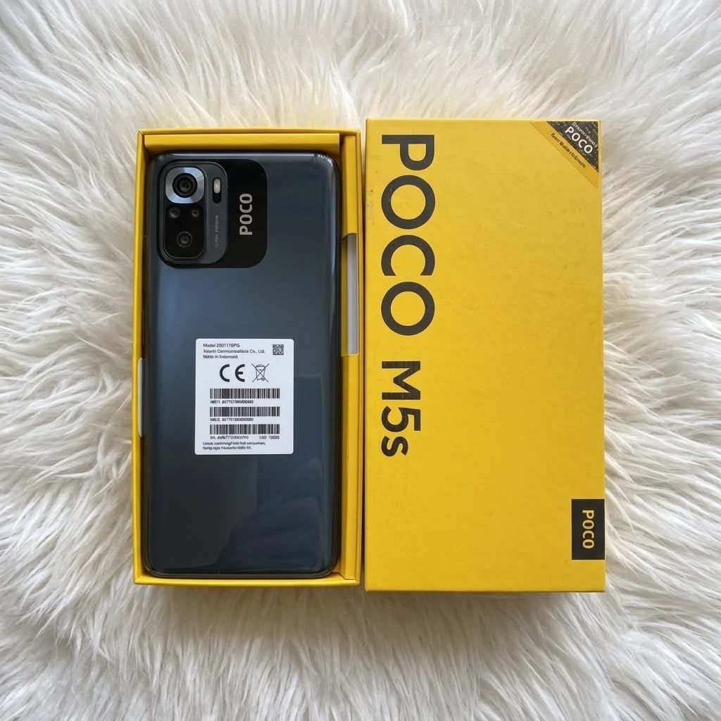 Xiaomi Poco M5s 128gb Second Termurah Ex Garansi Resmi Kualitas Terbaik / Hp Android Second Original