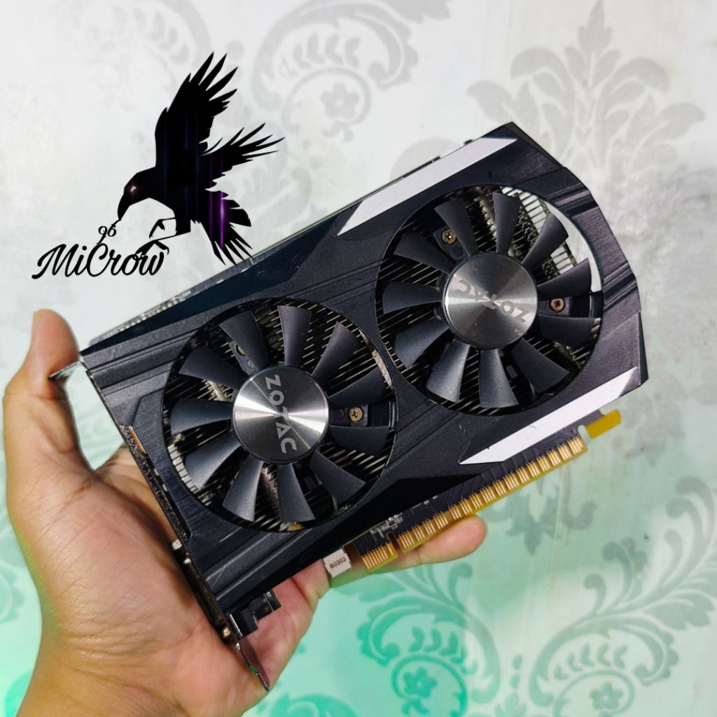 VGA Nvdia GTX 1050 Ti 4gb 128bit DDR5 Nonpin Power DX 12 bisa libas gaming GTA V Pes Motogp dll #Tag
