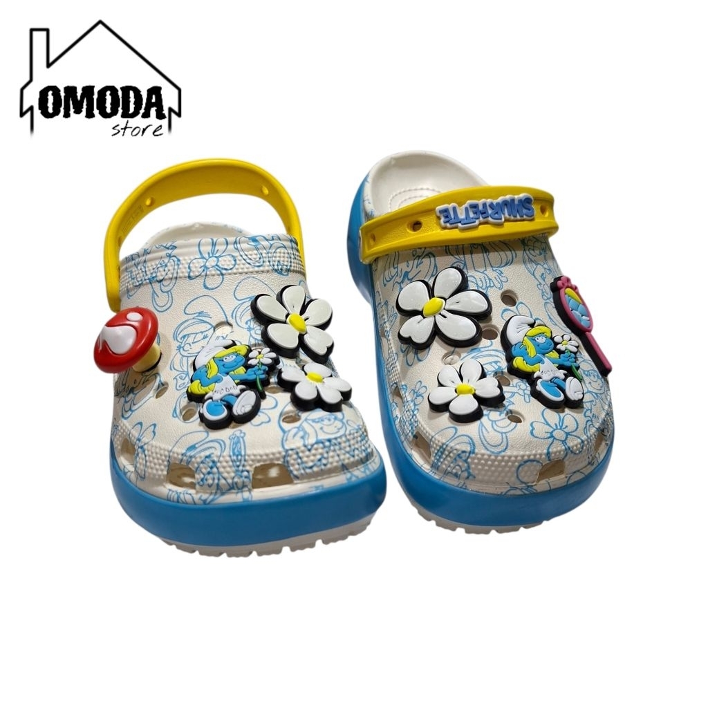 [PLATFROM SMURF] / SANDAL CRQCS PLATFROM SMURF / SANDAL CRQCS DEWASA / SANDAL DEWASA