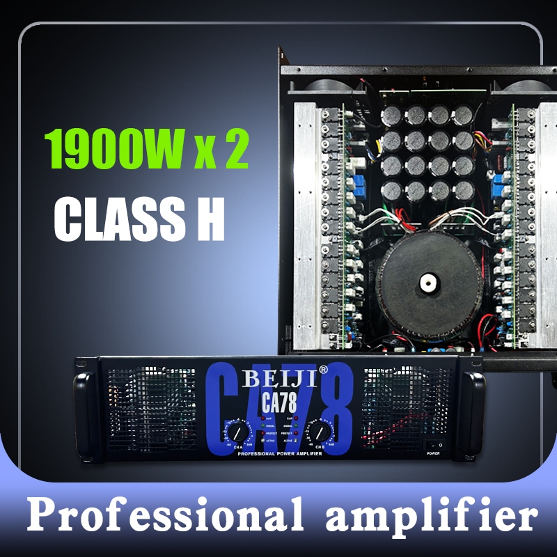 Amplifier audio, peralatan luar ruangan, dua saluran, CA20.CA68.CA78.CA88, subwoofer DJ 18 inci, day