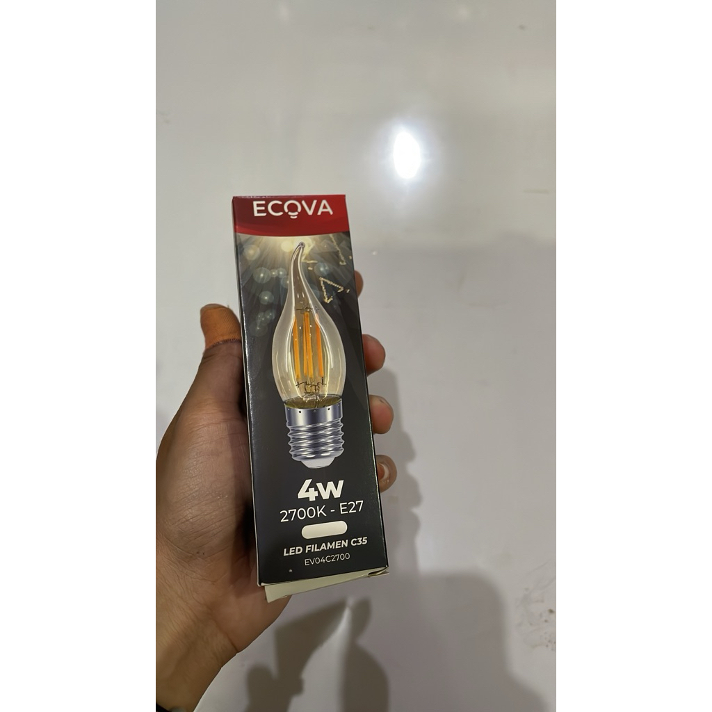 LED FILAMEN C35 CANDLE ECOVA