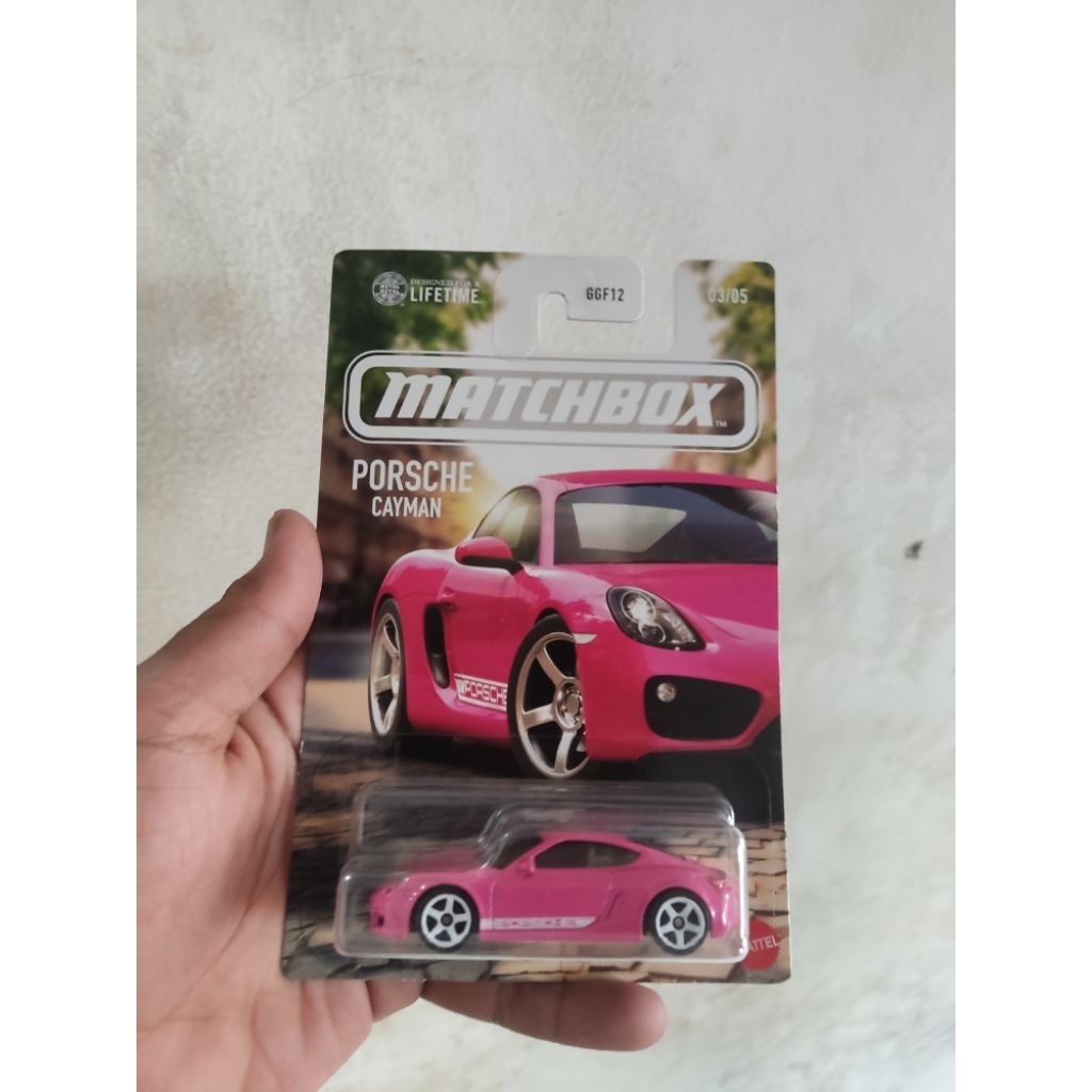 Matchbox Porsche Cayman Pink
